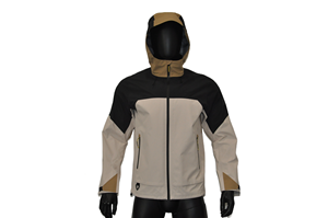 Vente en gros Vestes coupe-vent en nylon personnalisées à capuche en polyester Vestes coupe-vent extérieures en nylon zippées pour hommes - Product Image 5