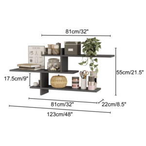 Meilleure vente de solution de rangement polyvalente durable et fonctionnelle moderne panneau modulaire européen hauteur réglable bibliothèque salle à manger - Product Image 3