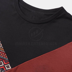 T-shirts imprimés en coton 100% de haute qualité, tissu tricoté, design personnalisé, logo, respirant, séchage rapide, respectueux de l'environnement - Product Image 3