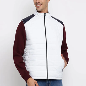 Nuevo Chaleco Acolchado de Invierno de Calidad Superior con Logotipo Personalizado, Impermeable, Lavable, Transpirable y Cómodo, Ropa Exterior para Hombre OEM - Product Image 1