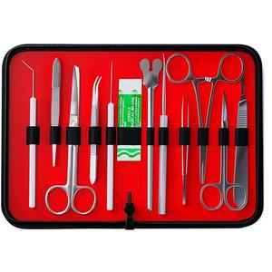 Kit d'instruments de pratique avancés personnalisés pour étudiants, manuel en acier inoxydable réutilisable pour hôpital, université, collège, école, logo - Product Image 1