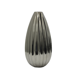 Meilleure vente de vaisselle Vase à fleurs en fer décoratif Finition noire pour la décoration de la maison et du mariage Vase en métal fait à la main - Product Image 4