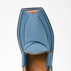 Correa de hebilla de suela de goma de color personalizado Peshawar Kheri Chappal 2023 Diseños fantásticos Peshawari Chappals para hombres - Product Image 4