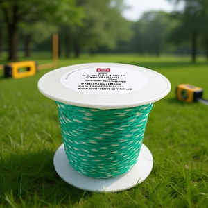 Overmann - Paquete de 12 Hilos Láser para Nivelación, 1.2 mm de Diámetro, 25 kg, Polipropileno, Verde/Blanco, 50 m - Product Image 3
