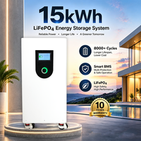 Skalierbarer 48V 51,2V 300Ah 15kWh Bodenstehender Solar-LiFePO4-Akku mit 8000 Zyklen für netzunabhängige Hybrid-Stromsysteme