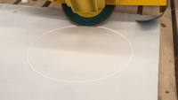 Máquina de Corte de Piedra con Sierra de Puente CNC de 4 Ejes con Fresa para Perfilado y Corte de Losas de Cuarzo, Mármol y Granito