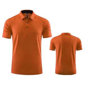 Camiseta Polo para Hombre, Lisa, con Estampado Personalizado, Deportiva, de Golf, Ropa Deportiva, Secado Rápido, Transpirable, de Manga Corta - Product Image 4