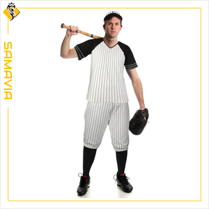 Uniforme de béisbol personalizado para hombres, duradero, cosido y listo para el campo. Ideal para equipos de todo Estados Unidos - Product Image 5
