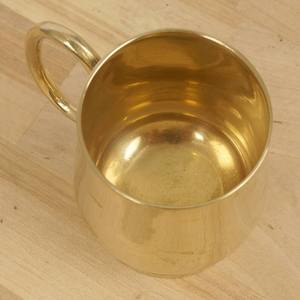 Modern quality brass <b>mug</b> wholesale for drinking cocktail soft drink at home kitchen tabletop decorative restaurant hot sell 2025 - Product Image 3