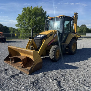 2017 CAT 420F2 Cargador frontal usado con Bkt24 Bucket Mini Log Loader con componente de núcleo de motor de uso general - Product Image 4