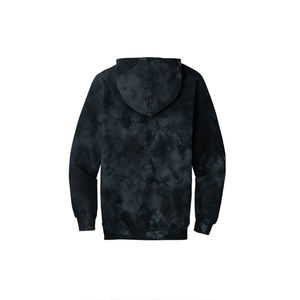 OEM ODM Mens Tie Dye Hoodie Cotton Fleece Pullover Hoodie with Kangaroo Pocket Sudadera con impresión personalizada a granel para hombres - Product Image 2