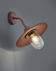 Lámpara de pared Brenta, óxido E27 IP44 (Trio Lighting 201760124) - Product Image 2