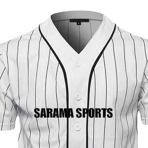 Uniformes de baseball pour adultes, sublimation personnalisée, uniforme de baseball en polyester 100%, grande taille, offre groupée pour les uniformes de l'équipe de softball - Product Image 2