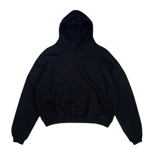 Venta al por mayor casual hombres sudaderas con capucha de peso pesado de alta calidad Unisex de gran tamaño 100% algodón francés Terry algodón tejido con capucha hombres - Product Image 1