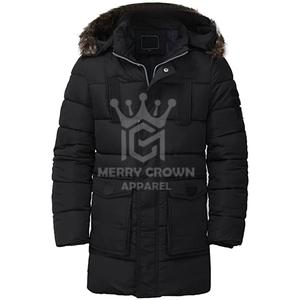 Veste d'hiver pour homme Manteau à capuche chaud et coupe-vent Parkas pour homme Parka épaisse pour homme Vêtements d'extérieur respirants décontractés Vestes pour homme - Product Image 3