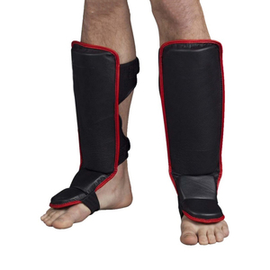 Espinilleras de Neopreno con Impresión de Logotipo Personalizado, Ligeras, Ajuste Universal, Alta Calidad, Precio Económico al por Mayor para Deportes de Boxeo - Product Image 1