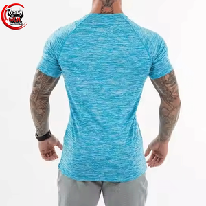 Camiseta de Lona 100% Poliéster para Hombre, Corte Regular, Secado Rápido, Manga Larga/Corta, Estampado Personalizado, Diseño Liso, Venta al Por Mayor - Product Image 2