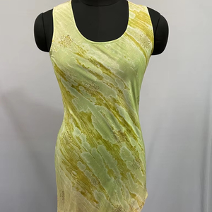 ชุดเดรสแขนกุดผ้าฝ้ายแบบตะวันตกสำหรับผู้หญิงชุดเดรสยาวผ้าลินินชายหาดวันหยุดฤดูร้อนย้อนยุค - Product Image 1