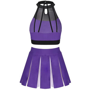 Uniforme de cheerleading pour femmes de qualité supérieure, respirant, taille adulte / Uniforme de cheerleading pour femmes sur mesure de haute qualité - Product Image 6