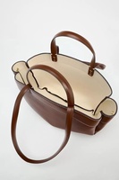 Sac à bandoulière pour femmes grande capacité en cuir PU décontracté sac à main seau portable avec pochette sous les bras sacs fourre-tout