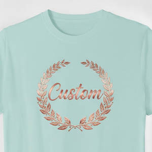 Camiseta Ligera de Manga Corta con Cuello Redondo para Hombre, Hecha a Medida, en Felpa Francesa, con Detalles de Borde Crudo, Transpirable, Tejido Ecológico de Secado Rápido - Product Image 6