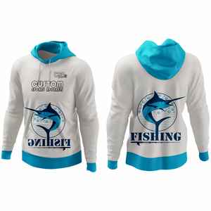 Chemises de pêche pour hommes respirantes de qualité supérieure, impression numérique par sublimation rapide sur polyester, impression DTF personnalisée - Product Image 1