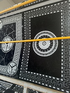 Nueva alfombra creativa suave exactamente como su necesidad producida por alfombras Goldenmoon Alfombra ecológica personalizable con logotipo de etiqueta privada - Product Image 6