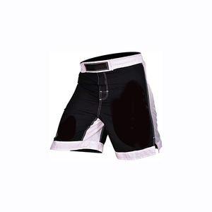 กางเกงขาสั้น MMA แบบสั่งทำชุดกีฬาน้ำหนักเบาสวมใส่สบายมีโลโก้ของตัวเองสำหรับยิมศิลปะการต่อสู้ - Product Image 3