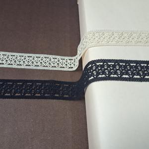 Lacets de fil de coton nouvellement créés coupe vente chaude haut de gamme mode passementerie de fil de coton coloré passementerie de coton en gros - Product Image 2