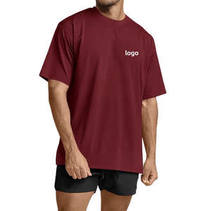 Camiseta de compresión gruesa OEM de manga corta para hombre, camisetas de gimnasio transpirables para entrenamiento muscular, correr, camisetas de gimnasio de ajuste rápido para hombre - Product Image 5