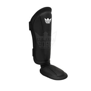 2025 precio barato espinilleras de alta calidad ropa de entrenamiento de boxeo hombres espinilleras Material de cuero espinillera - Product Image 4