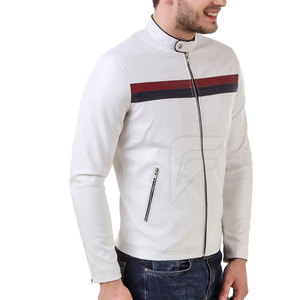 Veste en cuir style High Street pour hommes de haute qualité Veste d'hiver à la mode avec prix du logo avant - Product Image 4