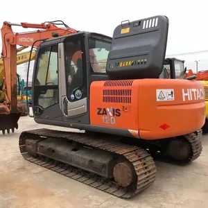 Kullanılan Hitachi ekskavatör ZX120-6 ZX120-5 ZX130 ZX170/iyi durumda kullanılan Hitachi ZX120-6 ekskavatör japonya ZX120 12 ton