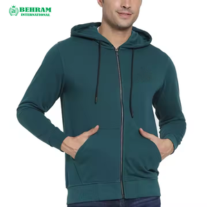 เสื้อฮู้ดซิปแบบยูนิเซ็กซ์ สตรีทแวร์ ทรงปกติ ผ้าฟลีซ/เฟรนช์เทอร์รี่ โพลีเอสเตอร์ 100% ระบายอากาศ แห้งเร็ว สำหรับฤดูหนาว - Product Image 6