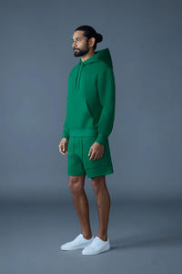 Sudadera con capucha con bordado personalizado Unisex 400gsm Puff estampado francés Terry alta calidad 100% algodón orgánico suéter de gran tamaño hombres Sudadera con capucha - Product Image 3