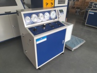 Pemadam api mesin pengisi silinder CO2, peralatan isi ulang pompa Booster FM200