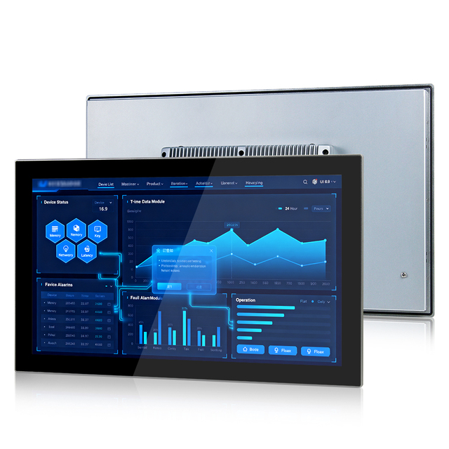 21.5 Inch Industrial Computer N97 LCD Touch Screen Tablet PC 8G Ddr5  128G Wall Panel Mount PC RS232 Win11 Embedded