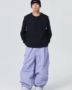 Pantalones de Snowboard Impermeables Unisex, Diseño Holgado con Aislamiento Térmico para Hombre y Mujer, Técnica Impresa, MOQ Bajo, Pantalones de Esquí - Product Image 3