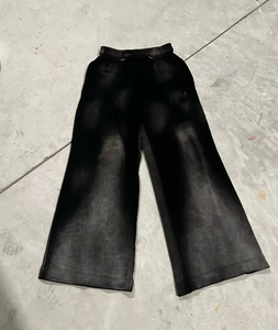 Pantalones Deportivos Personalizados para Hombre, de Alta Calidad, Transpirables, 100% Algodón, Estilo Francés, Vintage, para Calle, de Invierno, Talla Grande - Product Image 2