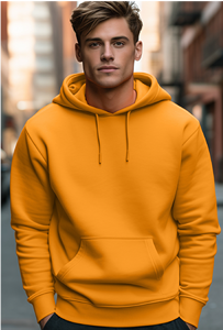 Sudadera con Capucha de Felpa para Hombre, 60% Algodón, 40% Poliéster, ODM, 400gsm, Premium, Ecológica, de Alta Calidad, Lisa, Teñida, Informal - Product Image 2