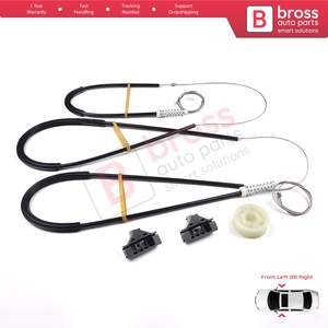ชุดซ่อมมอเตอร์กระจกหน้าต่าง BWR57 สำหรับประตูหน้าซ้ายหรือขวา สำหรับรถยนต์ Lupo 6E1 6X1 Arosa 6H1 ปี 1998-2005 รุ่น 3 ประตูแบบ Hatchback 6X0837461 6X08 - Product Image 4