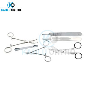 Instruments chirurgicaux sur mesure de haute qualité pour la chirurgie de base Ensemble de 14 utilisation à l'hôpital par KAHLU ORTHOPEDIC - Product Image 6
