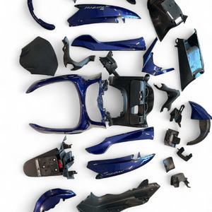 Original Yamaha Majesty 400 2005 ABS Plastic Fairing <b>Kit</b> Includes Headlight - Product Image 1