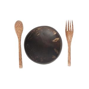 ชุดตะเกียบมีดช้อนส้อมไม้เป็นมิตรกับสิ่งแวดล้อม 100% ขายส่งมีดช้อนส้อมไม้ - Product Image 4