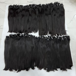 Extensions de cheveux naturels raides, matière première SDD cheveux humains vierges Remy vietnamiens - Product Image 3