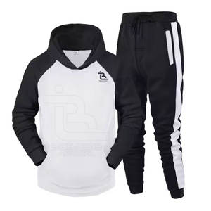 Traje de jogging con logotipo personalizado más vendido, Etiqueta Privada, con capucha Top de invierno, diseño de patrón sólido en el último estilo, opción al por mayor - Product Image 1