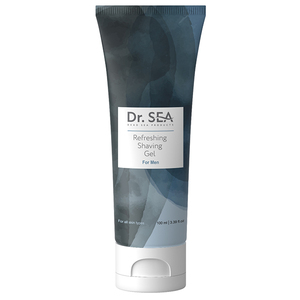 Dr. Sea Cosmetics เจลโกนหนวดสดชื่นพร้อมแร่ธาตุในทะเลผลิตภัณฑ์โกนหนวดสำหรับผู้ชายสำหรับผิวธรรมดาและผิวบอบบาง - Product Image 2