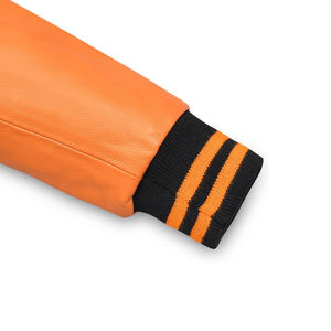 Chaqueta universitaria de béisbol de manga larga con últimos diseños personalizados al por mayor para hombre y mujer Chaquetas universitarias lisas en blanco con letras - Product Image 4