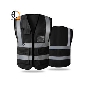 Chaleco de Seguridad con Logotipo Personalizado, Uniforme de Construcción, Ropa de Trabajo, Chaleco Reflectante de Alta Visibilidad con Bolsillos - Product Image 6