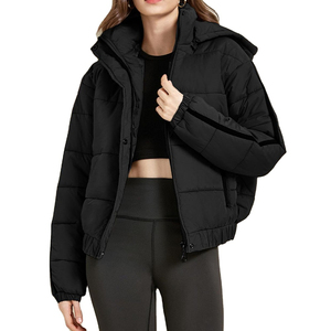 เสื้อแจ็คเก็ตผู้หญิงสไตล์ใหม่ คอตั้ง แบบพองลม บรรจุภัณฑ์สุญญากาศ ซิป น้ำหนักเบา พกพาสะดวก เสื้อแจ็คเก็ตพัฟเฟอร์สำหรับกิจกรรมกลางแจ้ง - Product Image 1